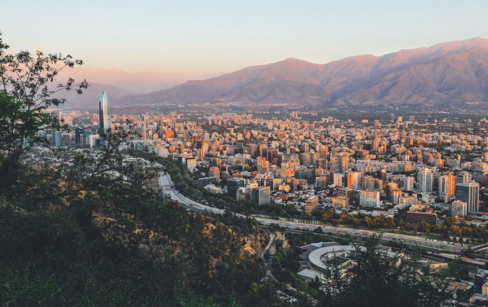 aerial photography of city near mountain